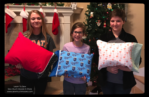 Learn To Sew! Travel Pillow Class - November 2016