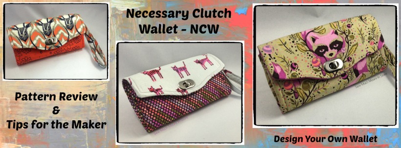 Make your own Necessary Clutch Wallet NCW