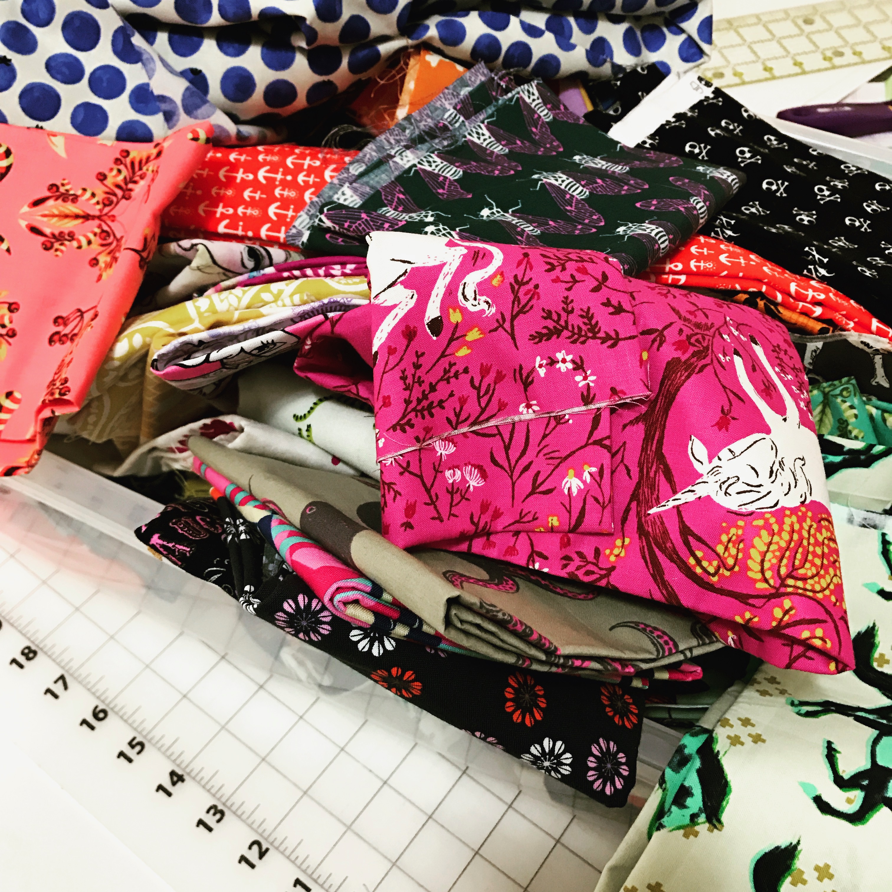 Organize your Fabric - Sew Much Moore