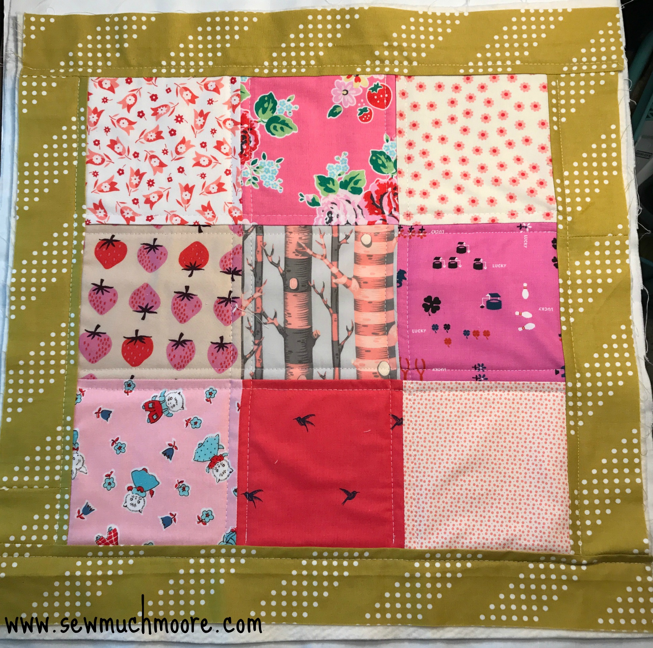 Scrappy 9 Patch Potholders – Sew Brainy Designs