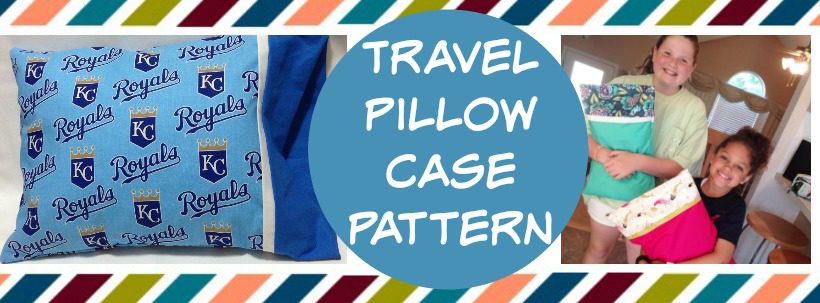 Diy Travel Pillow Cases Sew Much Moore - Diy Travel Pillow Cover