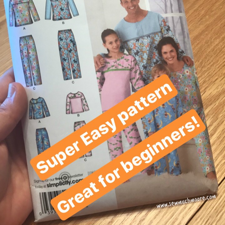 Simplicity Pattern 2481 PJ Bottoms