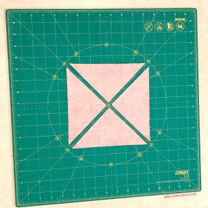 Churn Dash Quilt Block - Step 5