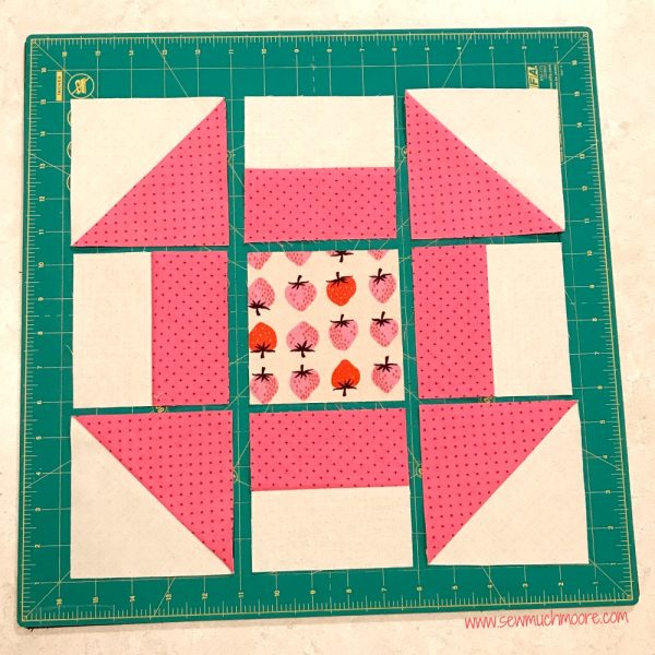 Churn Dash Quilt Block - Sew Much Moore
