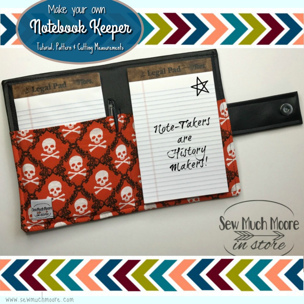Notebook Keeper - Cutting Measurements