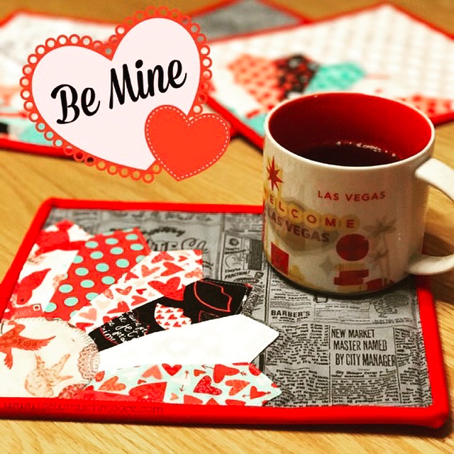 Valentines Day Mug Rug