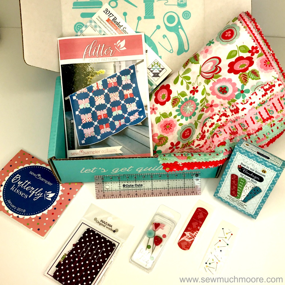 Sew Sampler Butterfly Kisses Sew Much Moore