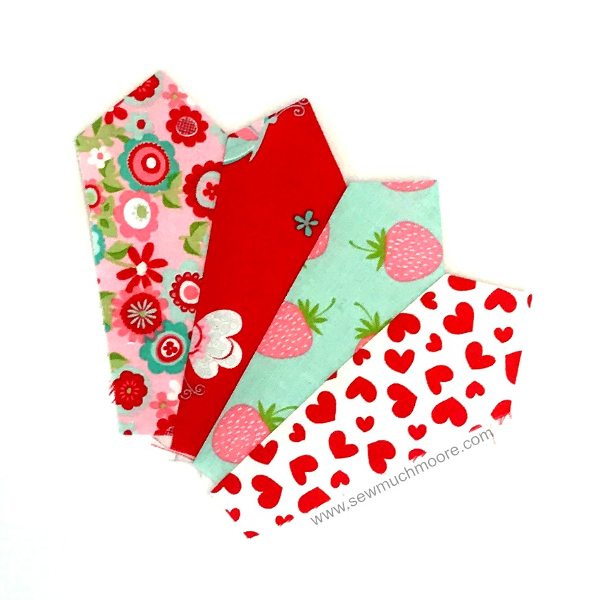 Valentines Day Mug Rug Step 3