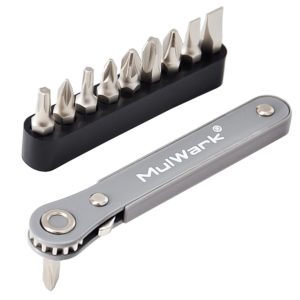 Mini Ratchet Wrench Screwdriver Set