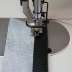 Industrial Sewing Machine - Sewing with Vinyl - Vinyl Purse Strap 6