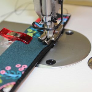 Industrial Sewing Machine - Sewing with Vinyl - Vinyl Purse Strap 9