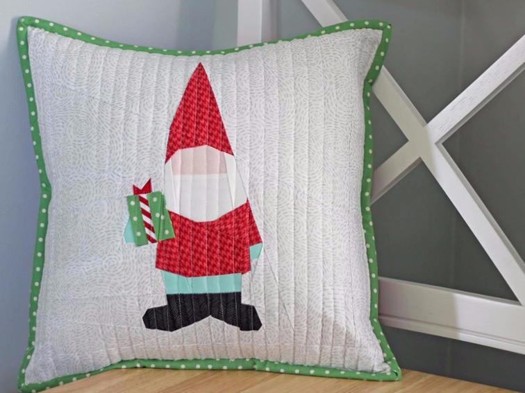 Gnome FPP Pattern - Check out this collection of fun and exciting patterns! Get started on your own Handmade Christmas! #Pattern #Printables #Quilts #Pillows #Easy #Templates #ForBeginners #Beginner #Art #Design #ArtDesign #Block #ChristmasQuilt #ForBeginners #quilt #Quilts #Quilting #ideas #modern #ToMake #Simple #Blocks #Tutorial #quilting #sewing #handmade #Project #Patchwork #Contemporary #WalkingFoot #DIY #Fabric #Bedding #OfTheMonth #12” #Vintage #Modern #Star #Scrappy #Free #Quick #project #DIY #Sampler #Ideas #Basic #HST #12Inch #StepByStep #QuiltBlock #BOM #SewMuchMoore #SewMuchMooreInStore