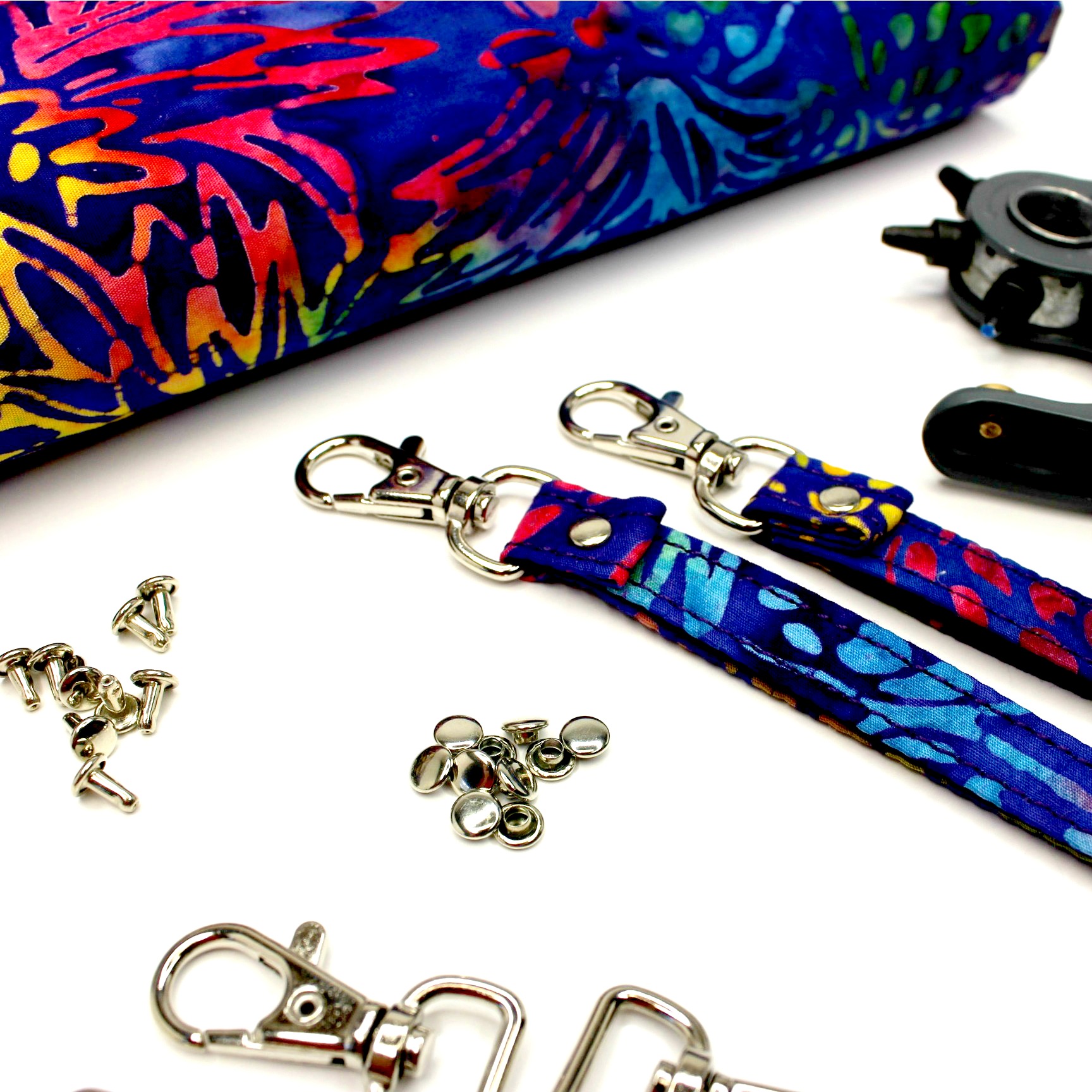 Lanyard Fabric Keychain, Full Color Printing