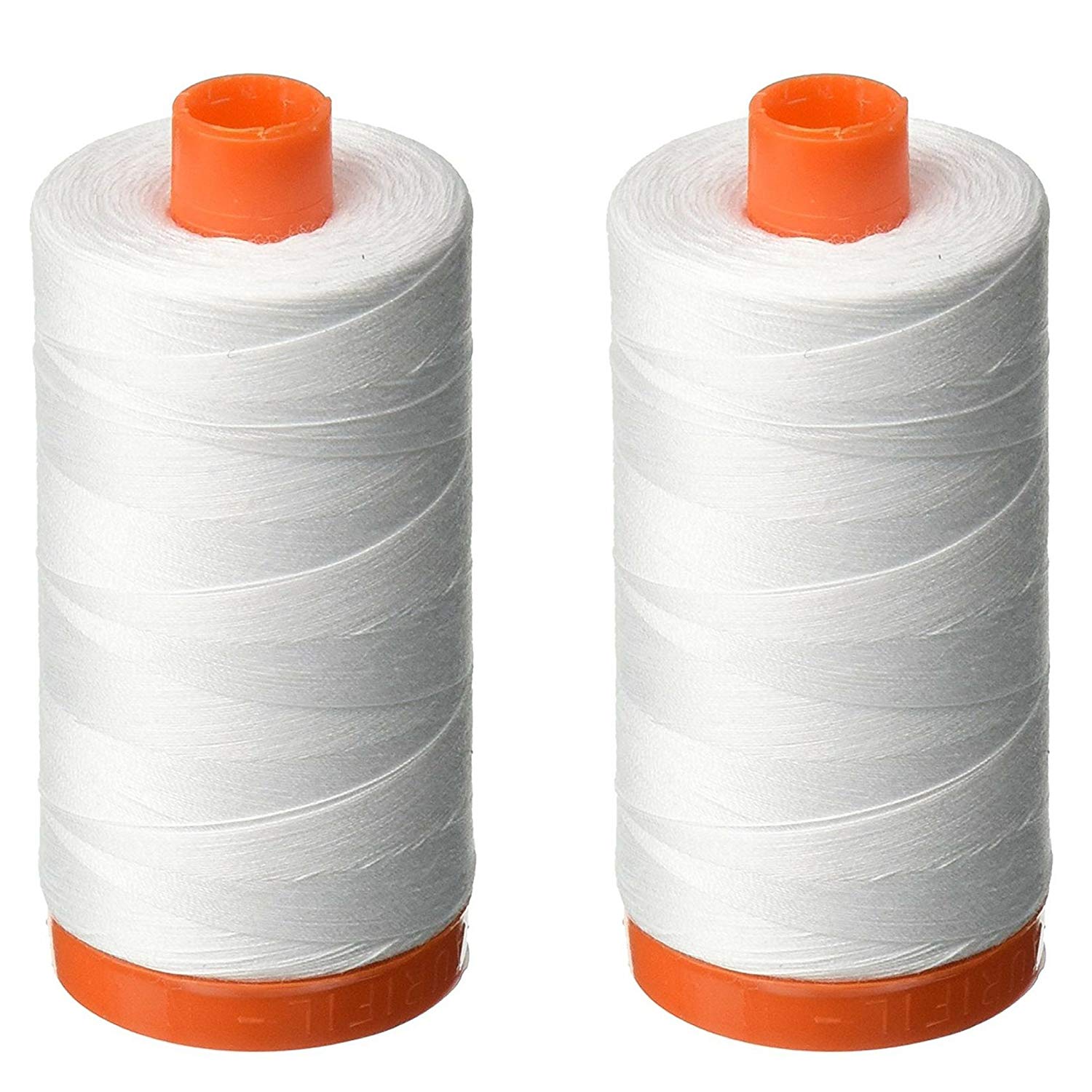 Aurifil Thread, White, 50 wt Sew Much Moore