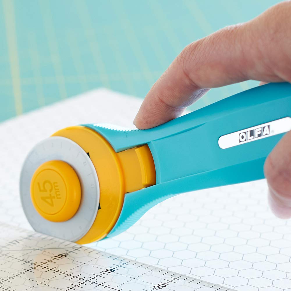 45mm Olfa Rotary Cutter - Splash