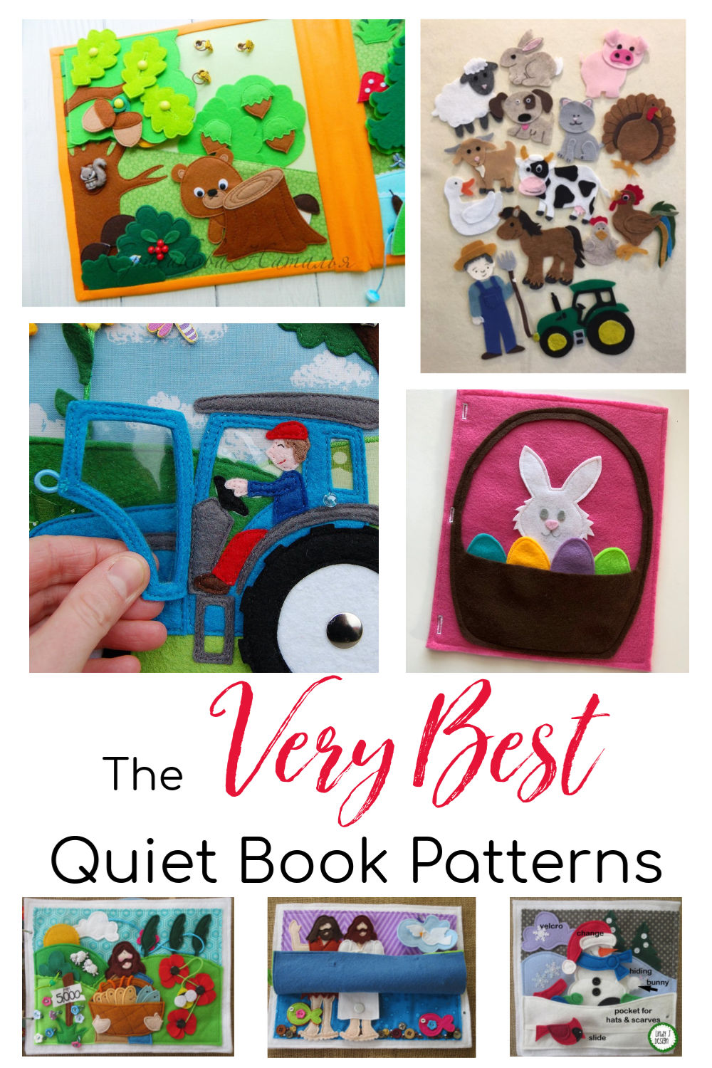 How To Glue Pieces Together In Quiet Books