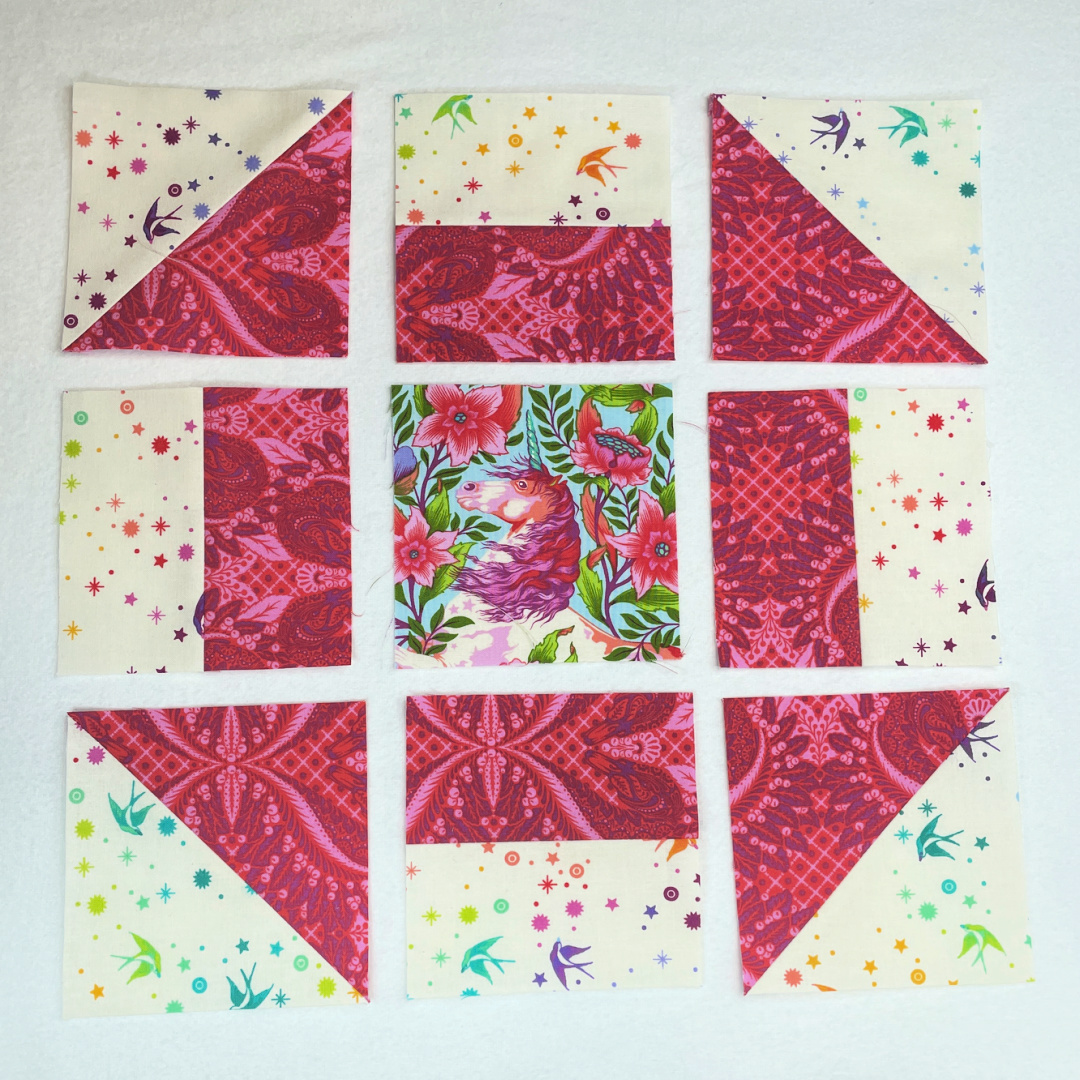 Churn Dash Quilt Block