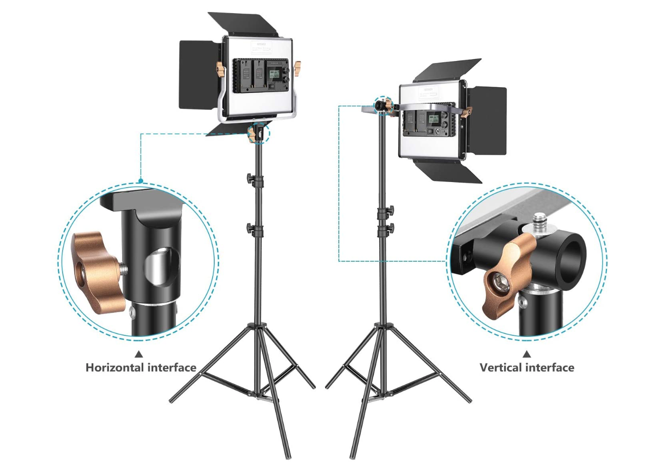 Light Kit for great photographs and video production