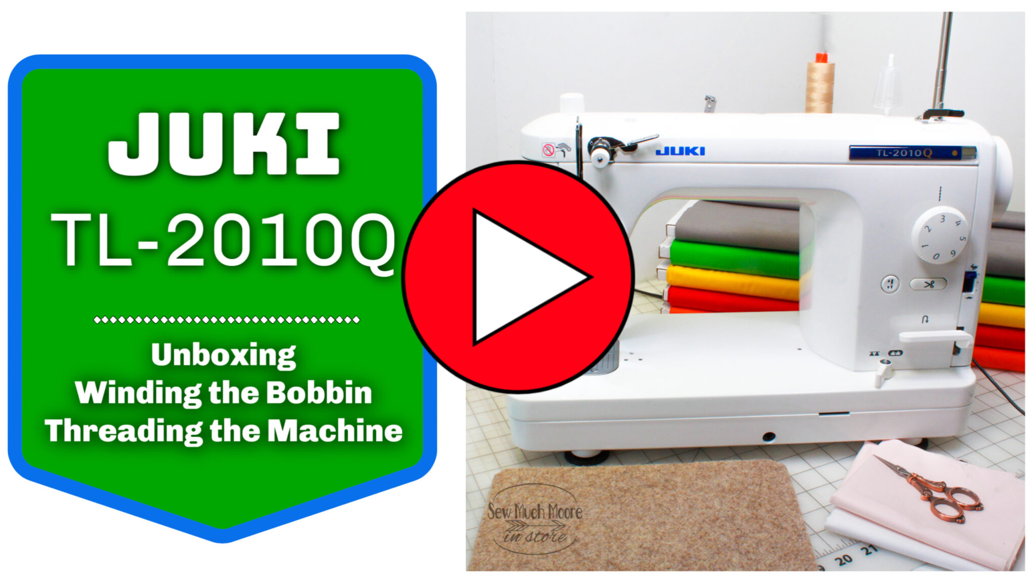 Juki TL2010Q Sewing Machine Sew Much Moore