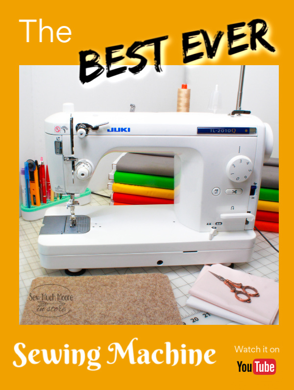 The best sewing machine is the Juki TL-2010Q!  Learn more right here!