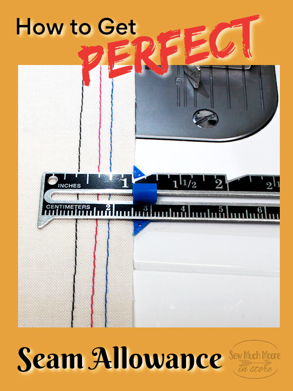 In this tutorial, I will show you several different ways to achieve a perfect seam allowance for your sewing projects. Watch the FREE video tutorial and start sewing like a PRO! #SeamAllowance #SewingSkills