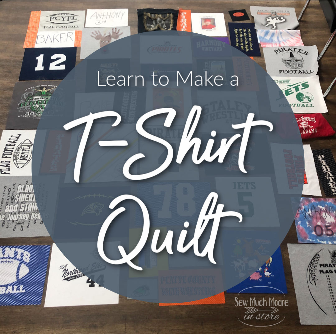Make a T-Shirt Quilt - Sew Much Moore