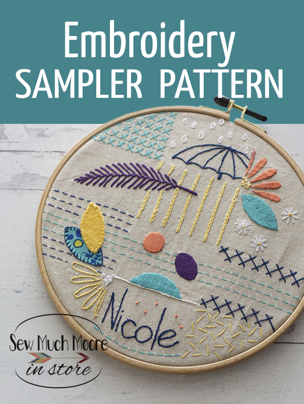 free embroidery sampler pattern