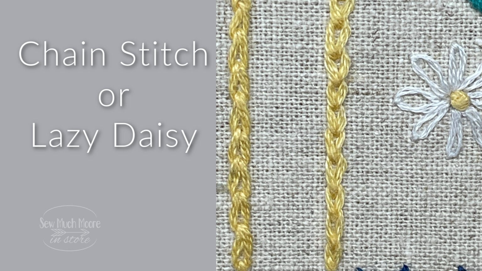 Six Advanced Embroidery Stitches - Sew Much Moore