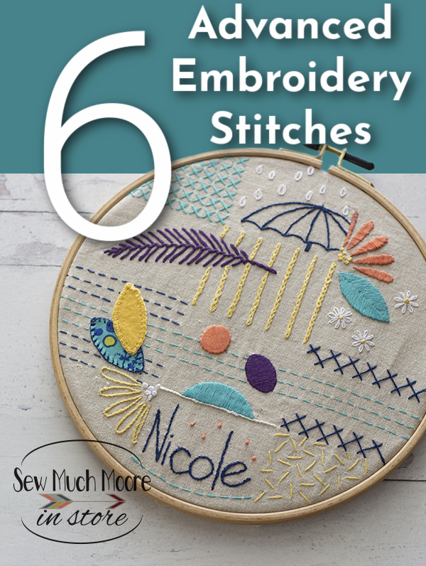 Six Advanced Embroidery Stitches