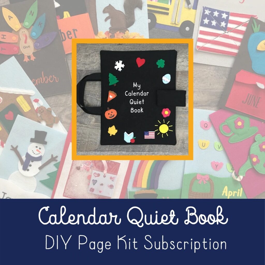 Calendar Quiet Book