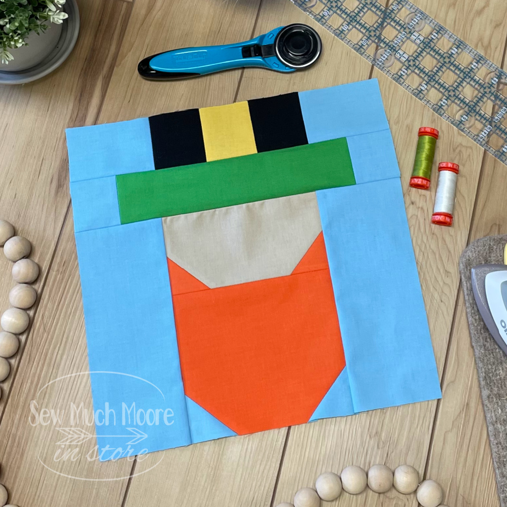 Lucky Leprechaun Quilt Block