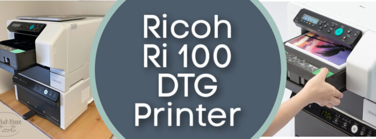 Ricoh Ri 100 DTG Printer - Sew Much Moore