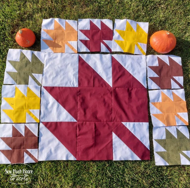 Falling for You Quilt Pattern - Sew Much Moore
