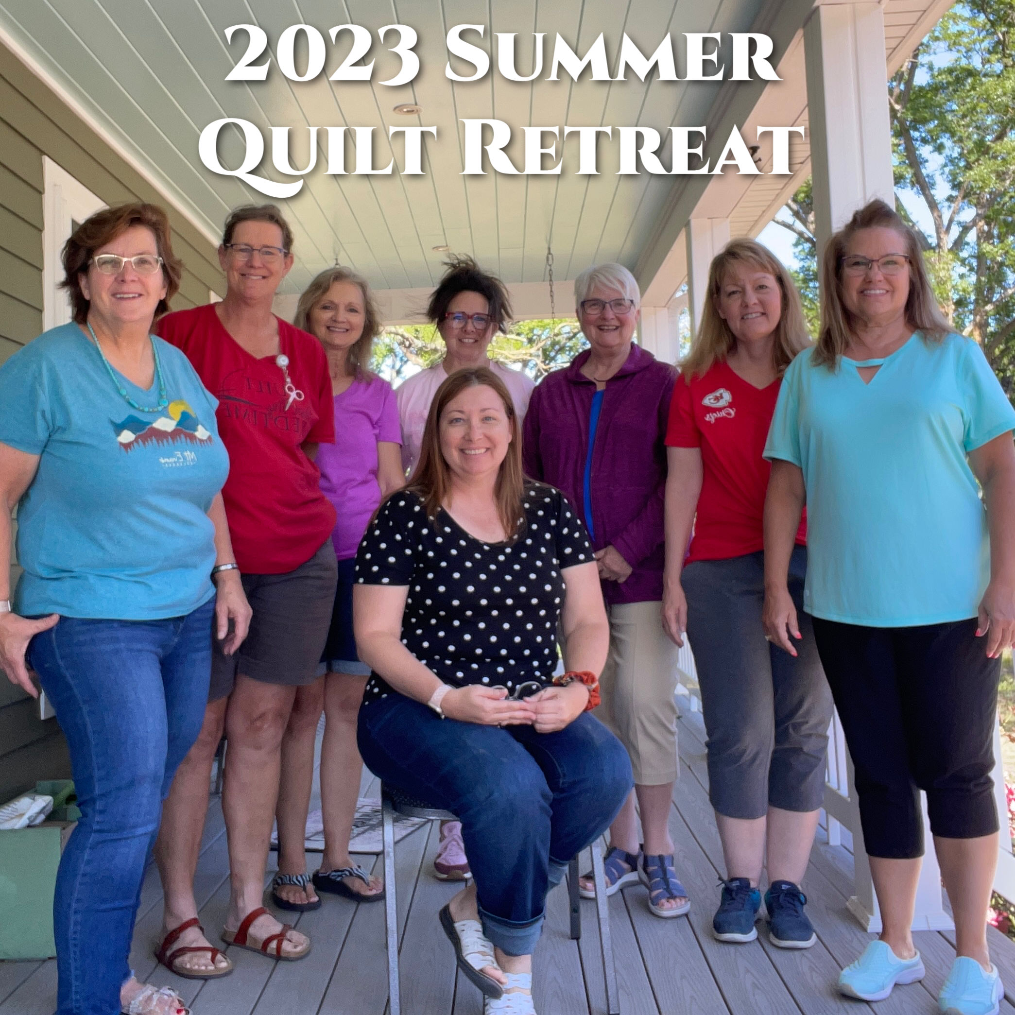 Recap of 2023 Summer Quilt Block Club Retreat