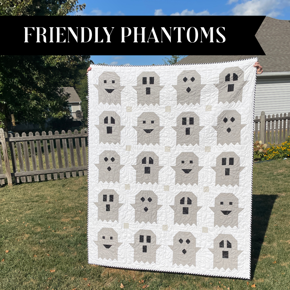 Friendly Phantoms Quilt Pattern