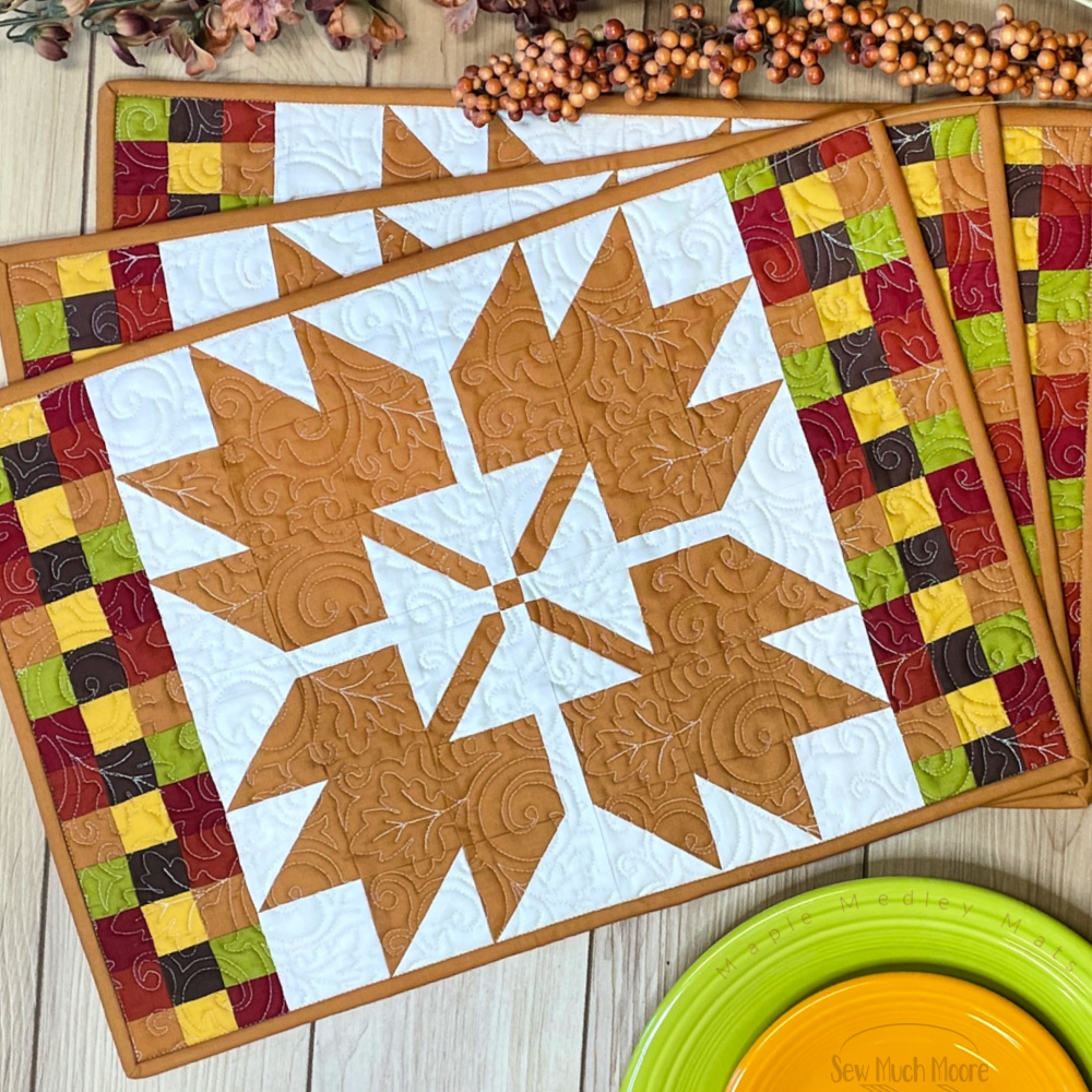 Maple Medley Mats: A Seasonal Placemats Workshop