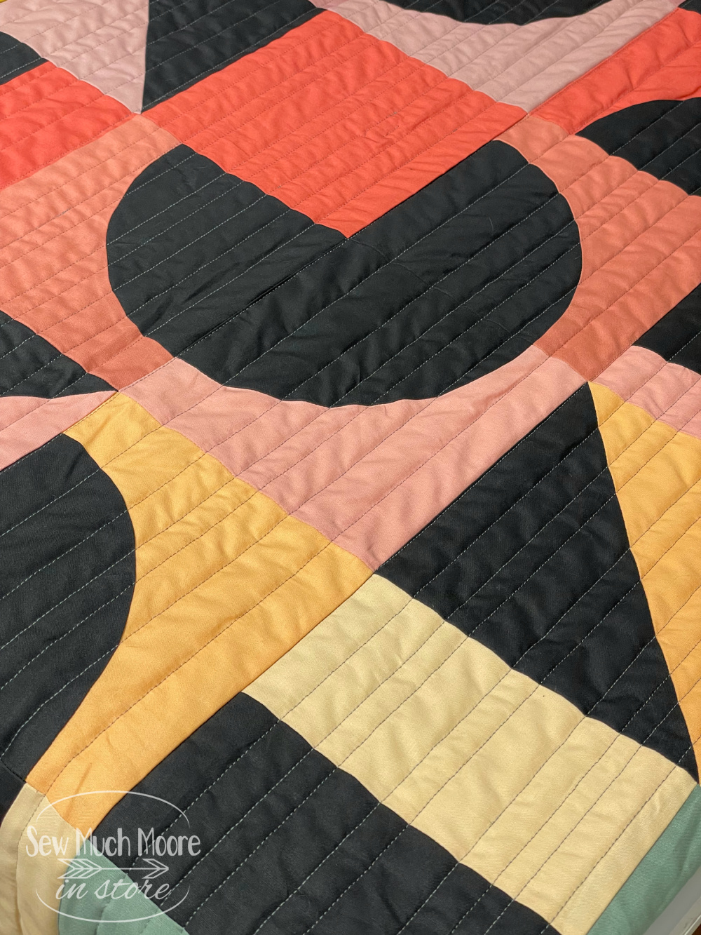 Turntables Quilt Pattern Sew Much Moore