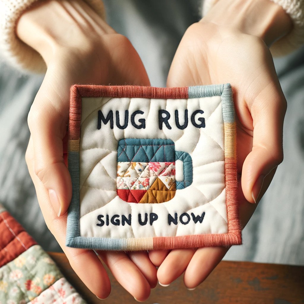 Quilt Block Club Swap – Mug Rugs