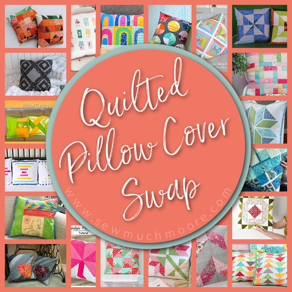 Quilted Pillow Cover Swap