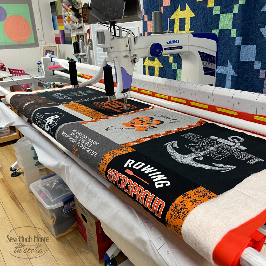 Loaded on the Longer - High School Graduation T-Shirt Quilt