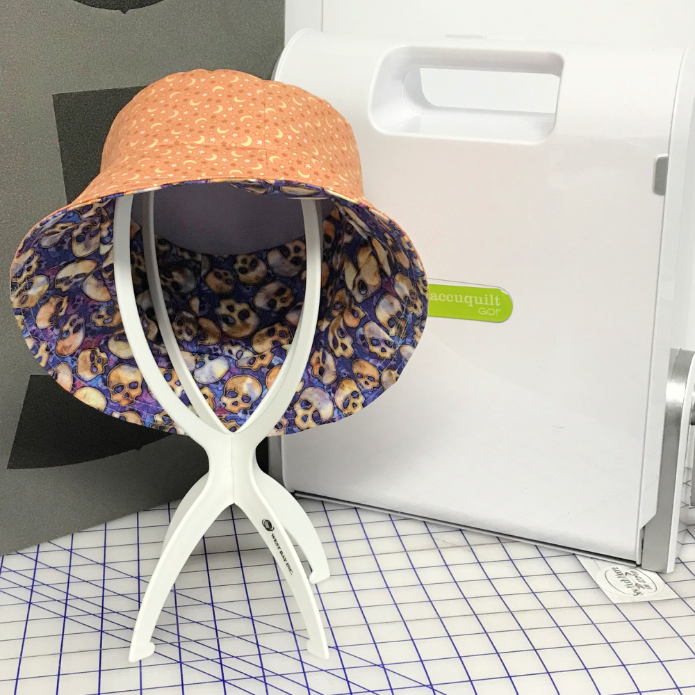 Make a Reversible Bucket Hat with the AccuQuilt Cutting System