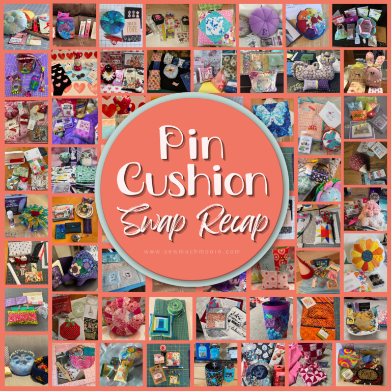 Pin Cushion Swap Recap