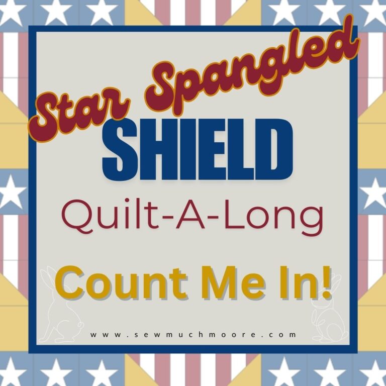 Star Spangled Shield Quilt-A-Long