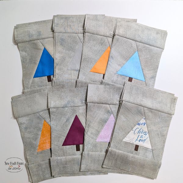 Twinkle Twinkle Tannenbaum small trees pattern