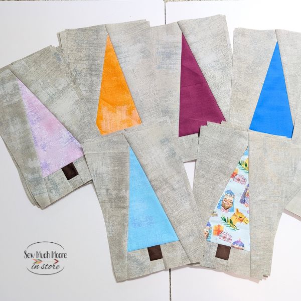 Twinkle Twinkle Tannenbaum Tall trees pattern