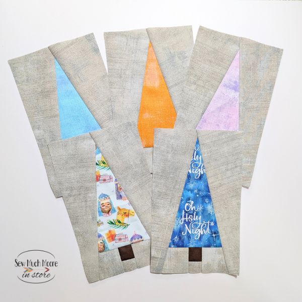 Twinkle Twinkle Tannenbaum Tall trees pattern