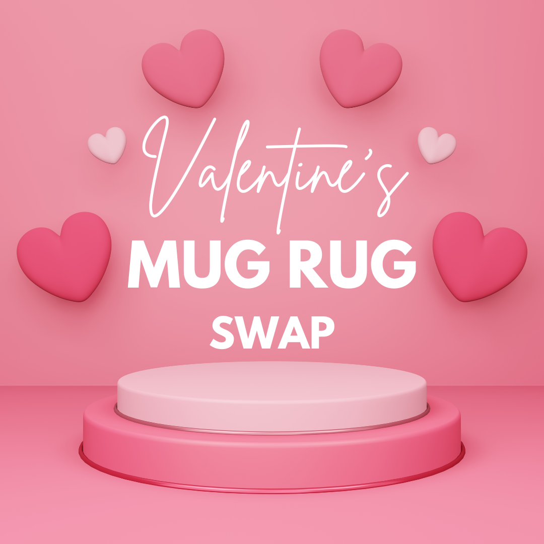 Valentine’s Mug Rug Swap